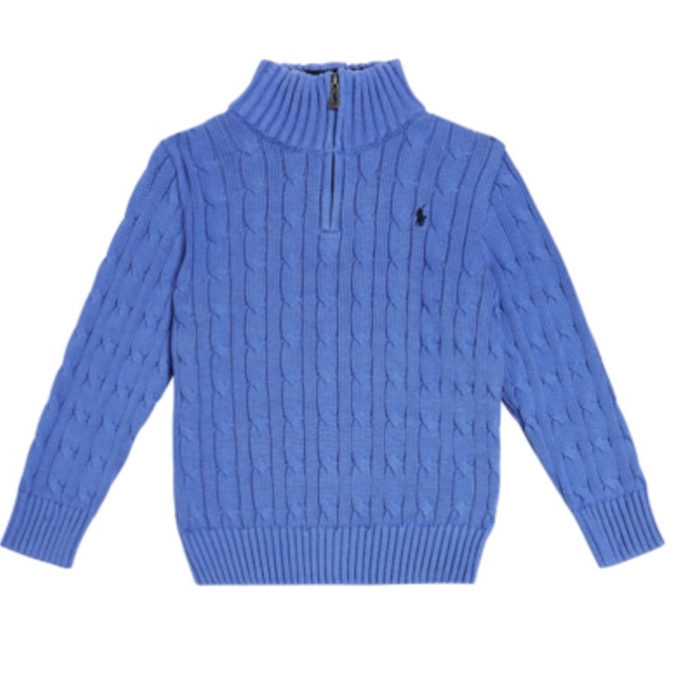 Polo By Ralph Lauren Navy Blue Quarter-Zip
Sweater